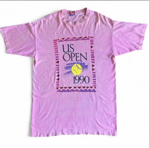 Vtg 1990 open tennis t - vtg,